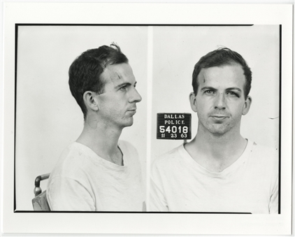 1963 Lee Harvey Oswald 8x10 B&W Mugshot Photo (University Archives LOA)